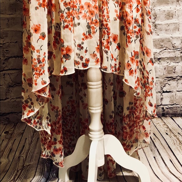 ❌🆂🅾🅻🅳 ❌BB Couture HiLo Skirt SzM - Picture 3 of 8